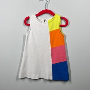 LISA PERRY Color Block Sleeveless Shift Dress